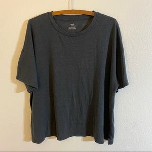 Aerie - Dark Grey Oversize T-Shirt (M)
